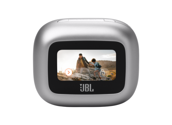 JBL LIVE FLEX 3 True-Adaptive Noise Cancelling Perfect Calls - Silver